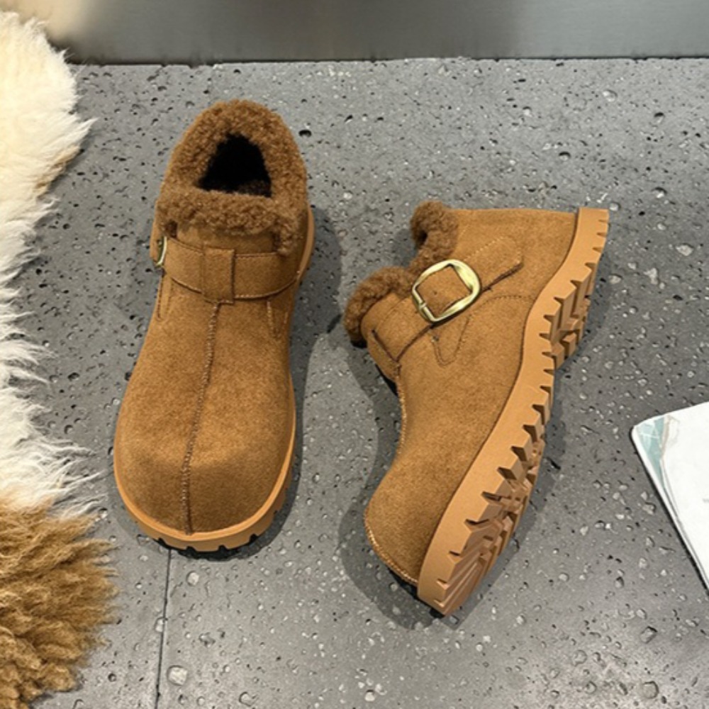 Women'S Shoes For Fall - 여성용 플랫폼 로퍼 내부 높이 증가