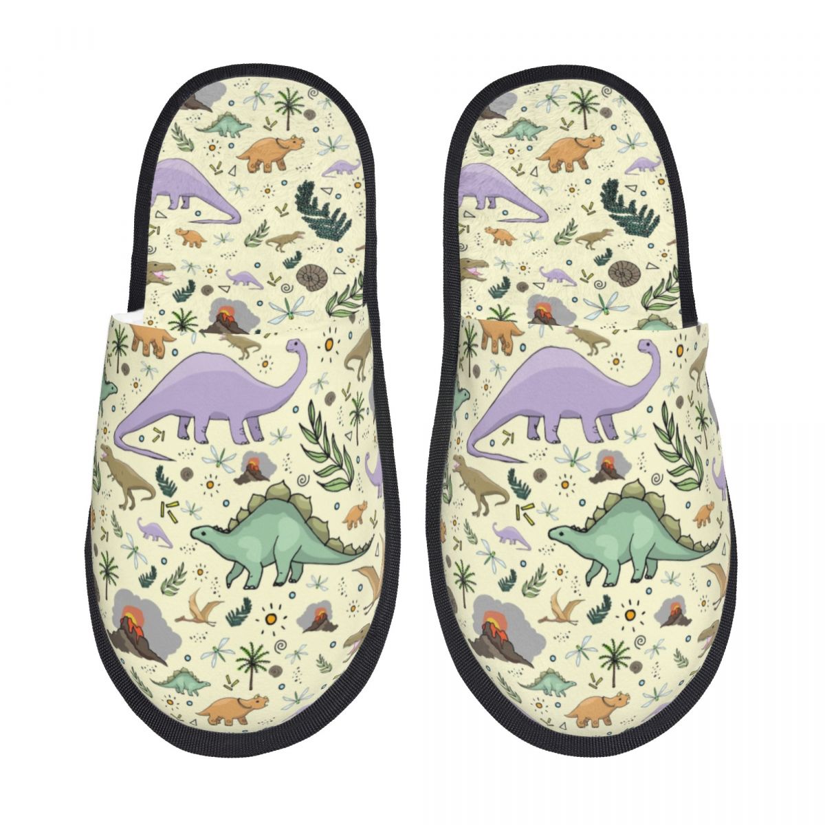 Women Shoes Kinds - 맞춤형 만화 공룡 부드러운 메모리 폼