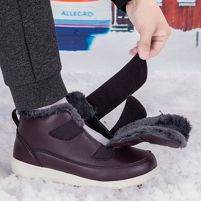 Women'S Shoes Wide Width - 겨울 여성 와이드 풋 발가락 보호