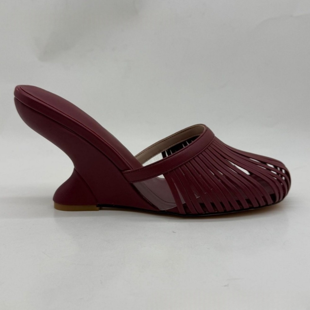 2026년 여름 여성용 메탈릭 스트랩 컷아웃 웨지힐 뮬 - Wide Fit Heels 리뷰 및 가격