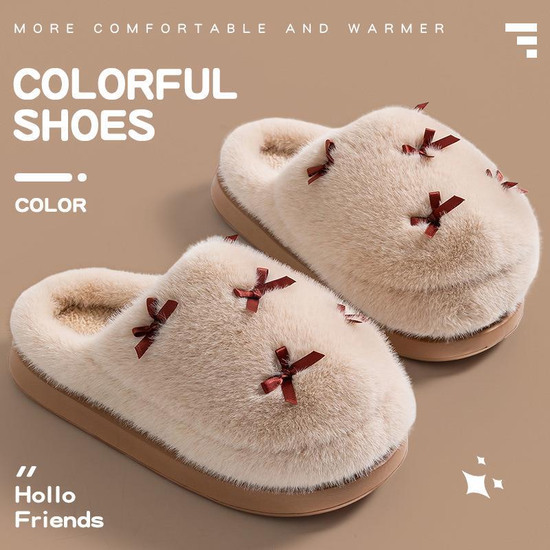 2026년 신상 여성용 면 소재 실내 슬리퍼, 두꺼운  - Women'S Shoes For Fall 리뷰 및 가격