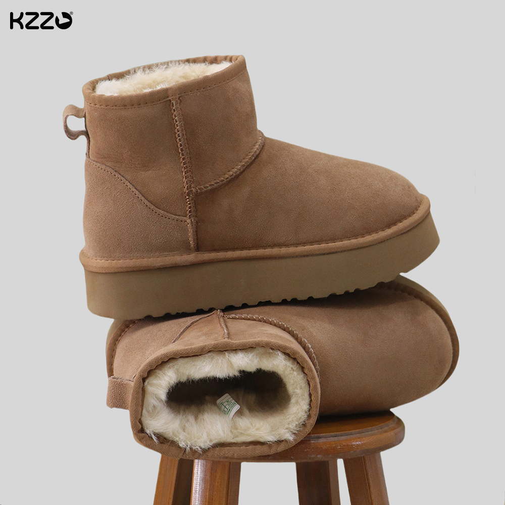 KZZO 호주 여성용 클래식 양모 스노우 부츠 겨울 플 - Women Shoes In Australia 리뷰 및 가격