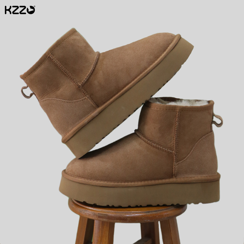KZZO 호주 여성용 클래식 양모 스노우 부츠 겨울 플 - Women Shoes In Australia 리뷰 및 가격