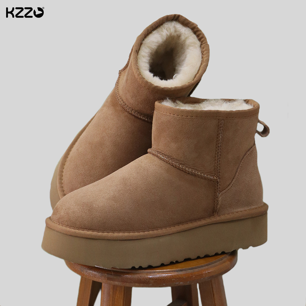 KZZO 호주 여성용 클래식 양모 스노우 부츠 겨울 플 - Women Shoes In Australia 리뷰 및 가격