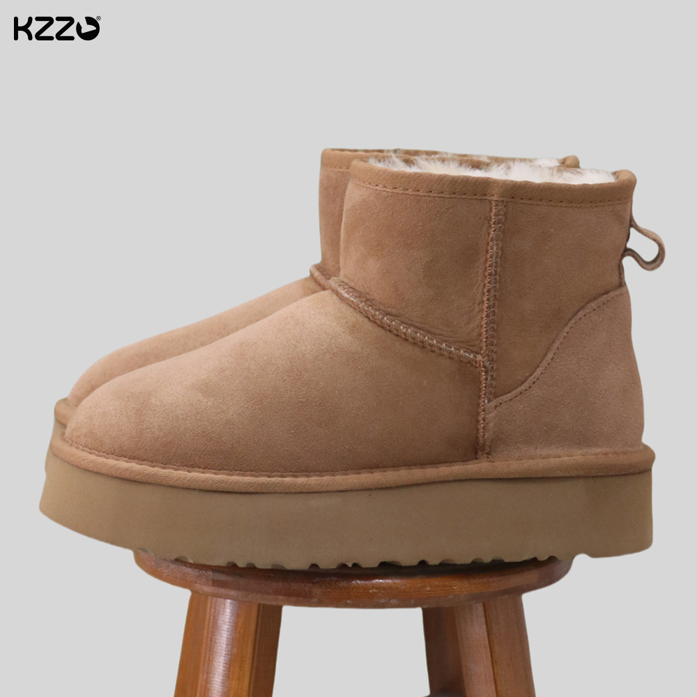 KZZO 호주 여성용 클래식 양모 스노우 부츠 겨울 플 - Women Shoes In Australia 리뷰 및 가격