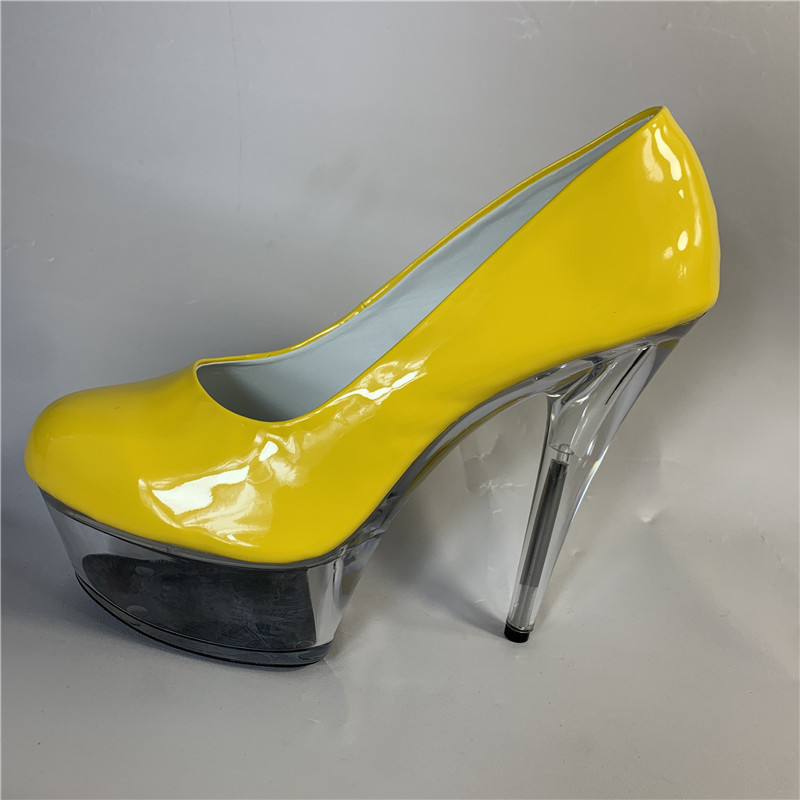 클럽 연회 빅 스타 하이힐, 폴 댄싱 슈즈, 싱글 슈즈 - Women Shoes Kinds 리뷰 및 가격