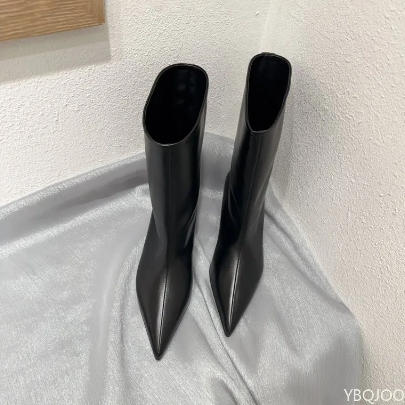 2026 신상 패션 뉴 포인티드 캣힐 숏부츠 여성용 로 - Women'S Shoes Wide Width 리뷰 및 가격