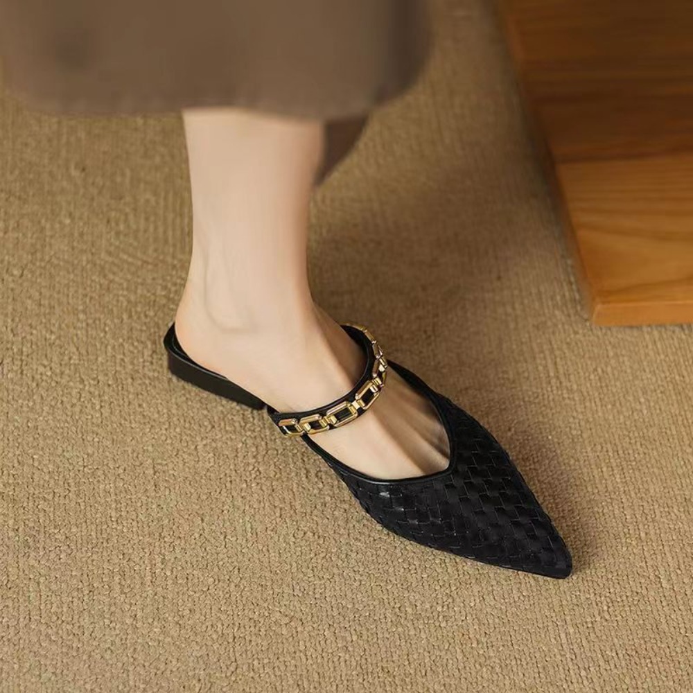 2026 뉴 레트로 포인티드 토 슬립온 플랫 여성 여름 - Women'S Shoes Clogs 리뷰 및 가격
