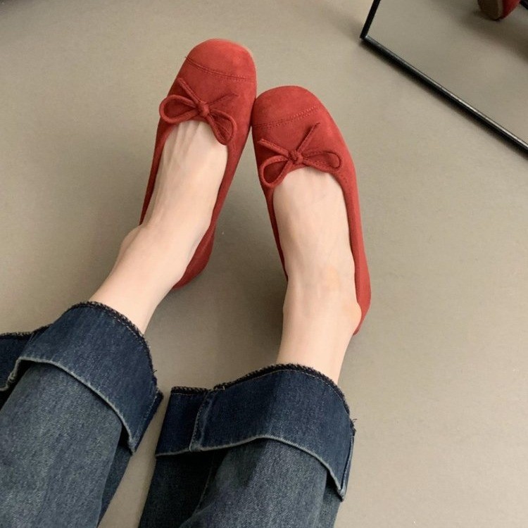 2025 봄/가을 신상 프랑스 레트로 소프트 바닥 실버 - Women'S Shoes Red Bottoms 리뷰 및 가격