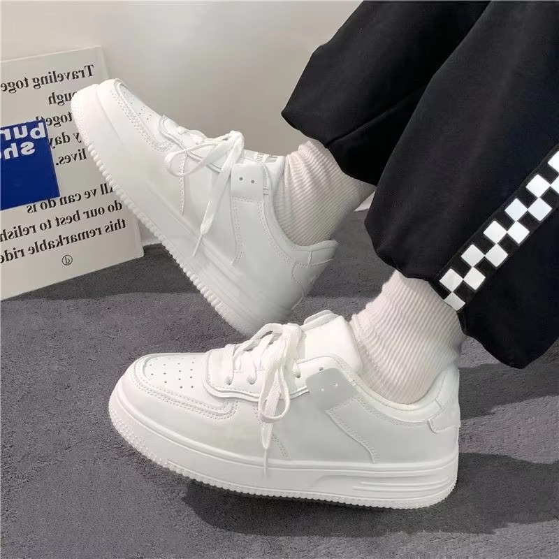 여성용 흰색 캐주얼 신발, 봄/가을 신상품, 두꺼운 밑 - Women'S Shoes For Fall 리뷰 및 가격