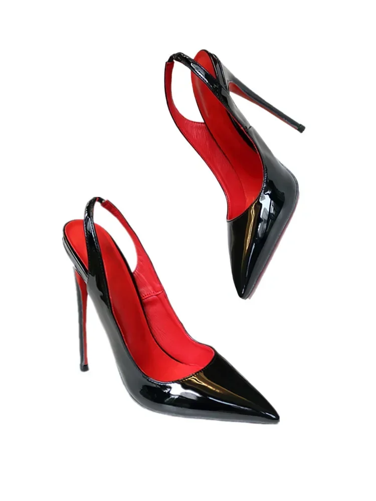 뒷면 스트랩 빨간색 바닥 빨간색 내부 울트라 하이힐 슬 - Women'S Shoes Red Bottoms 리뷰 및 가격