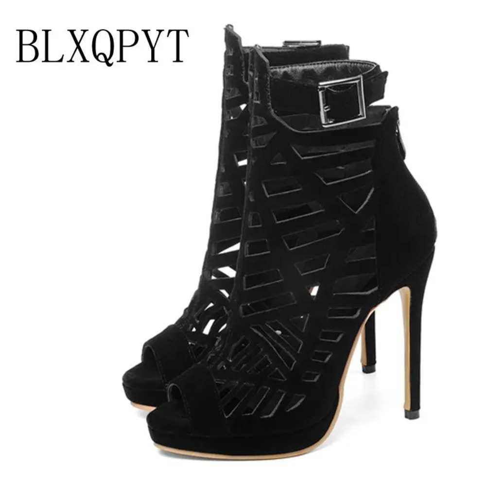 BLXQPY 슈퍼 빅 사이즈 28-52 하이힐 샌들 여 - Wide Fit Heels 리뷰 및 가격