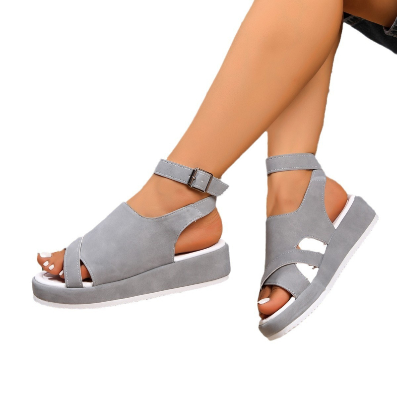 여름 여성 플러스 사이즈 청키 플랫폼 로만 샌들 두꺼운 - Women'S Shoes Wide Width 리뷰 및 가격