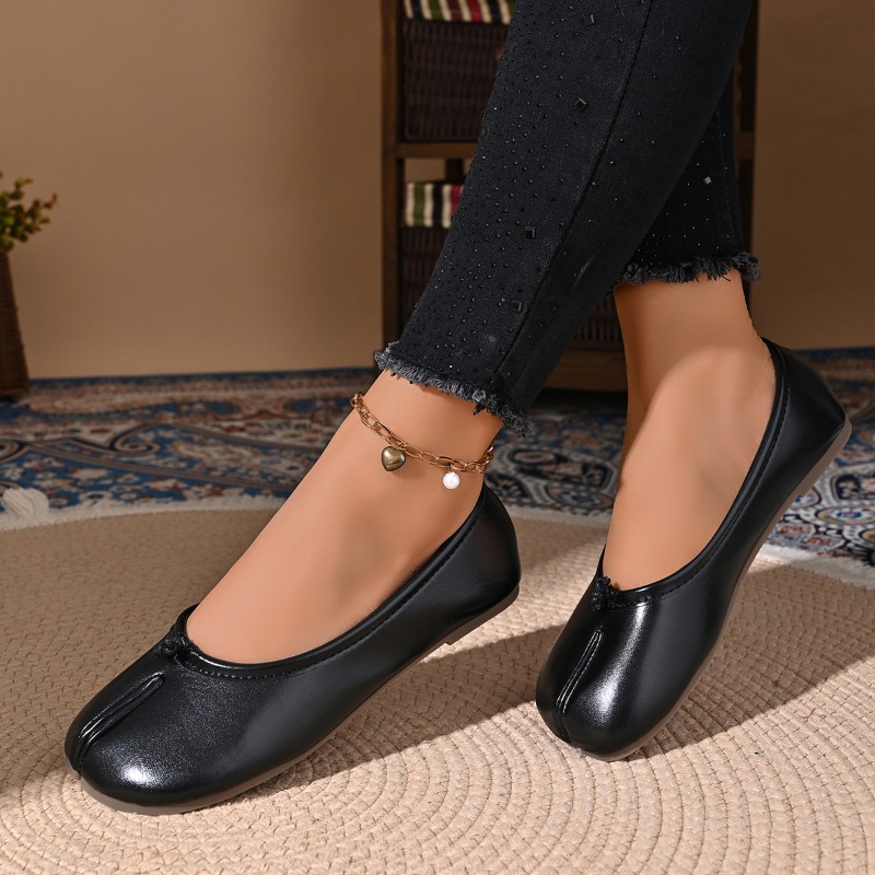 여성용 편안한 가죽 플랫 스플릿 허프 토 로퍼 여성용  - Women Shoes Jeans 리뷰 및 가격