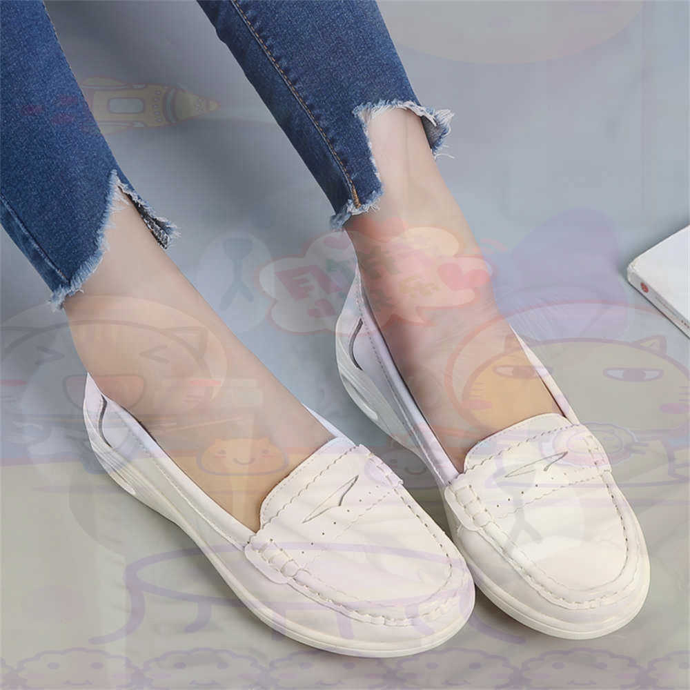 소프트 슬립 온 여성 대형 신발 워킹 테니스 스케이트  - Women Shoes Brown Colour 리뷰 및 가격