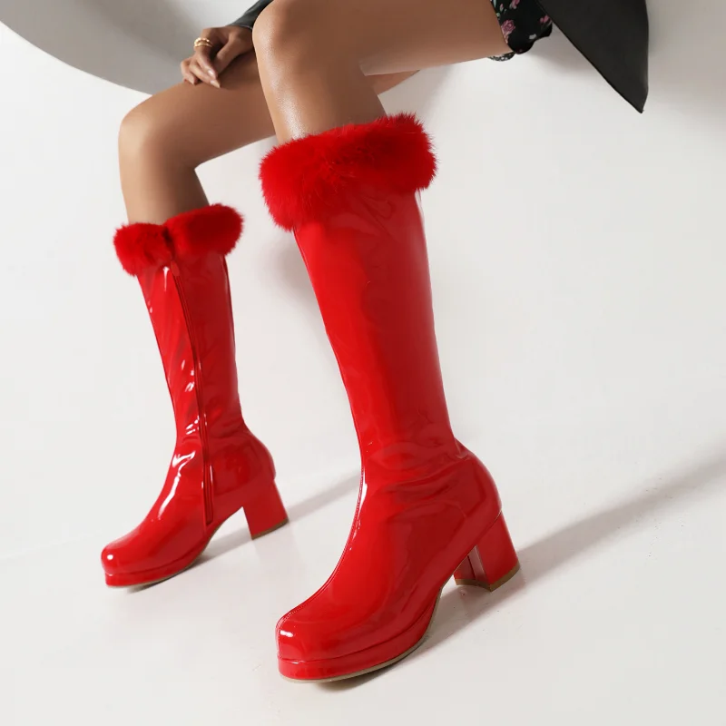 2025 스위트 스타일 토끼 모피 캔디 6 종류의 색상 - Women Shoes Kinds 리뷰 및 가격