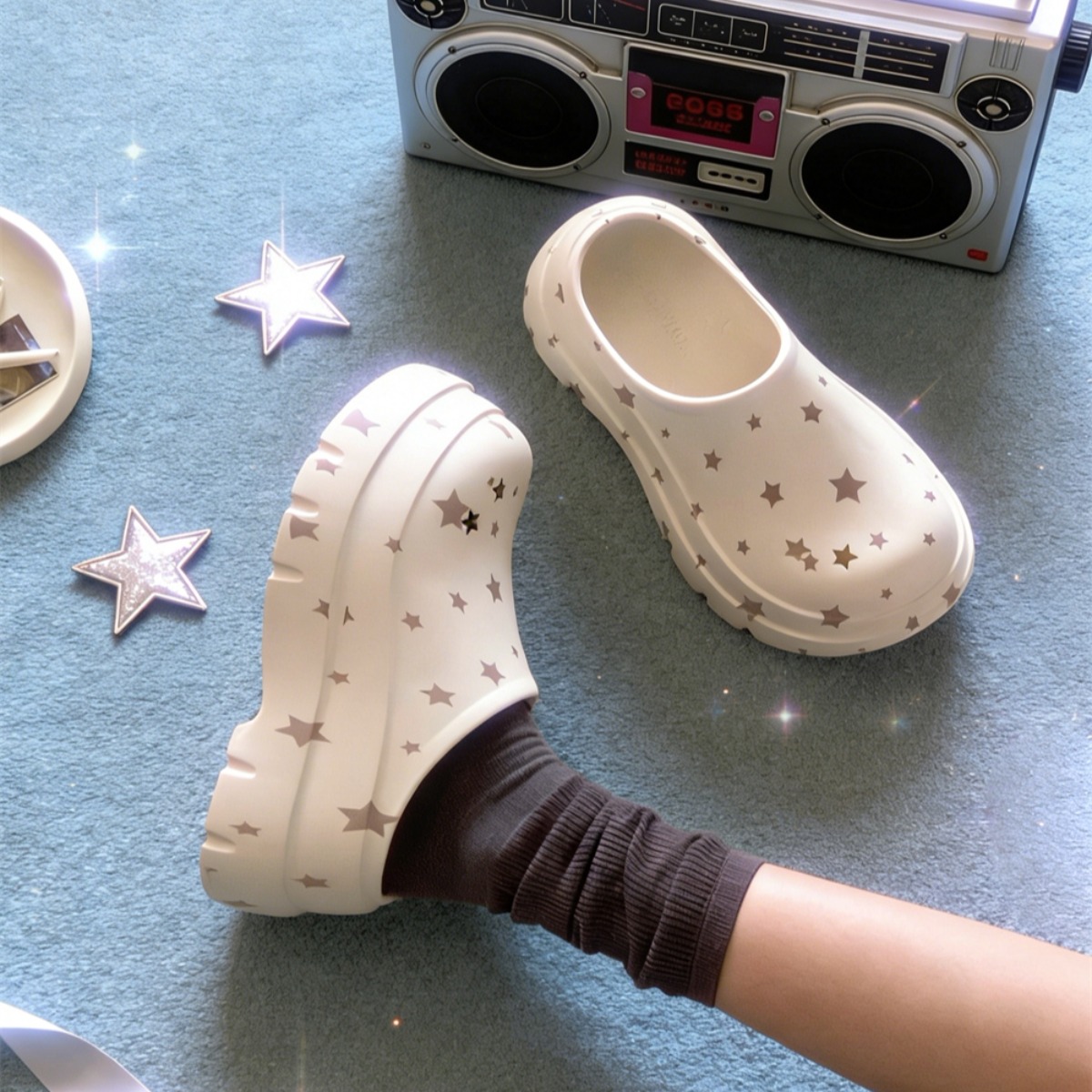 여성용 여름 신상 플랫폼 슬리퍼, 트렌디한 Y2K 스타 - Women'S Shoes Clogs 리뷰 및 가격
